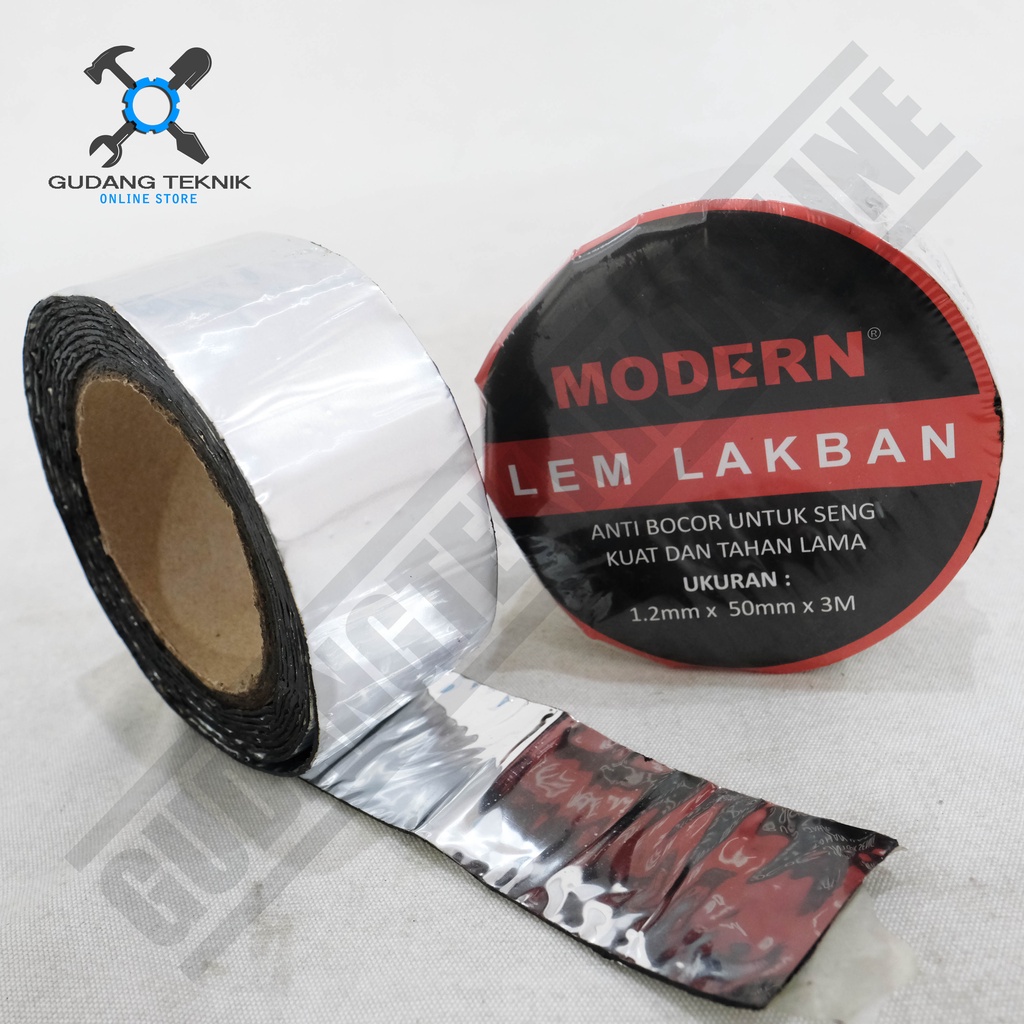 Lakban Lem Anti Bocor Modern / Asphalt Tape - Modern Lem Lakban Kuat 5cm x 3 Meter