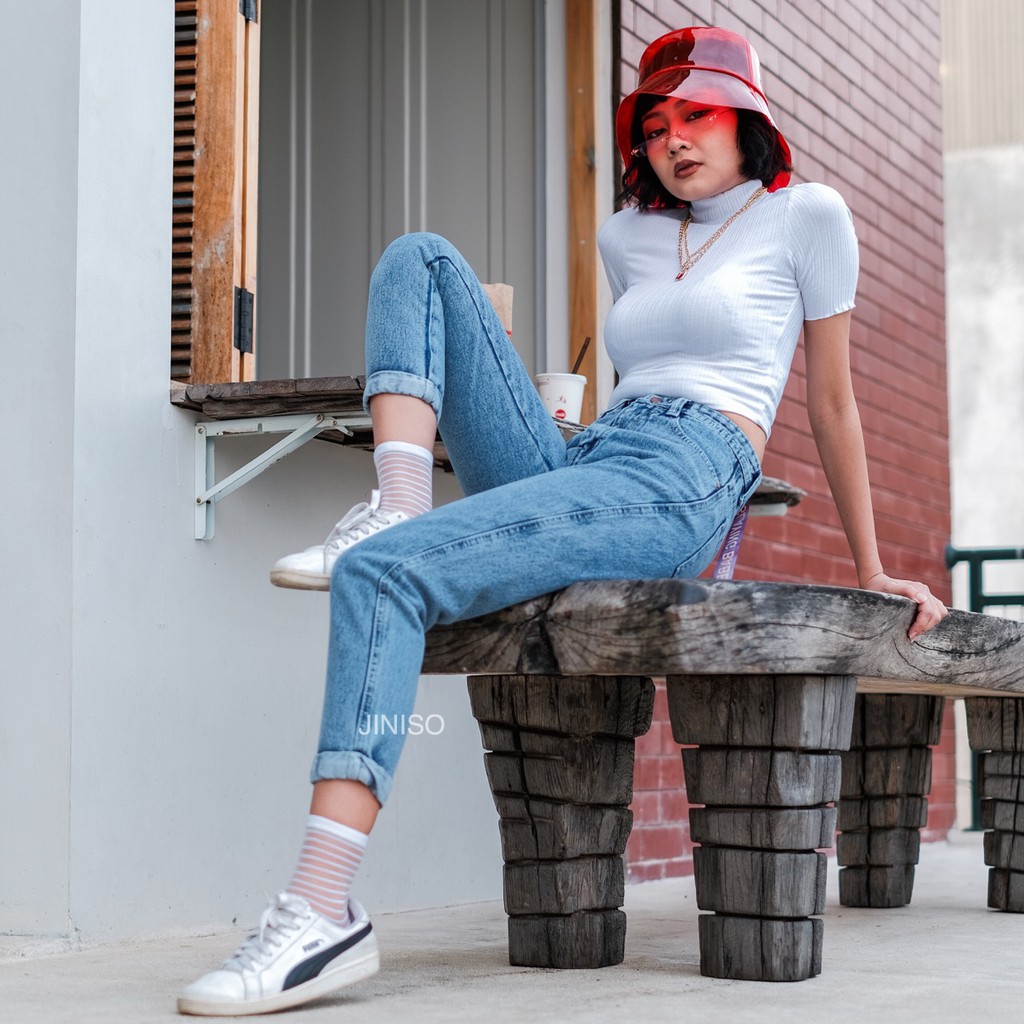 JINISO - HW Boyfriend Jeans 015 - 115 SLAYING BABE-3