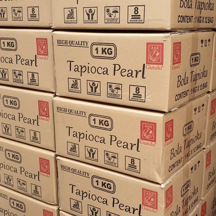 

Tapioka Pearl / Bubble / Buble / Tapioca pearl 12 x 1 kg