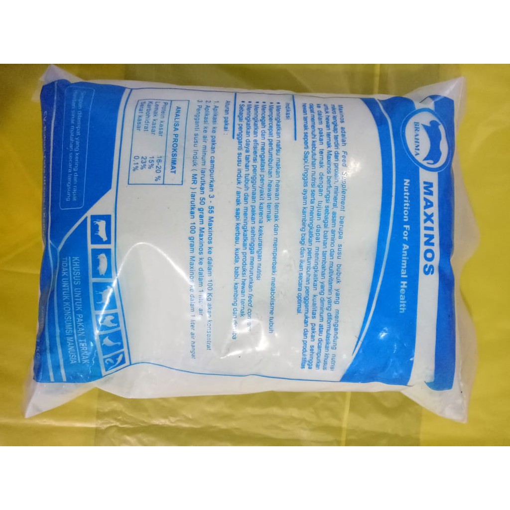 Maxinos Susu Skim Termurah/ Susu untuk anak kambing sapi / susu ternak