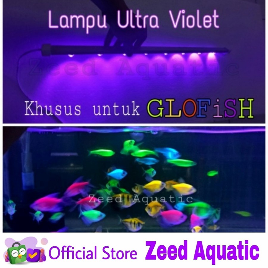 TERBARU Lampu Ultra Violet HPL DIY khusus untuk GLOFISH