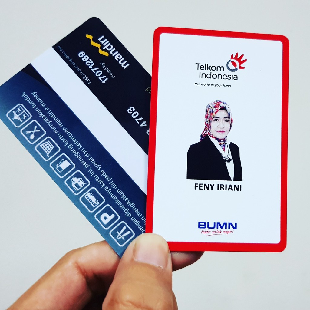 Jual Cetak e-Money/eToll Custom Desain ID Card | Shopee Indonesia