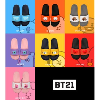  DP DULU OFFICIAL BT21  MUSINSA POP SLIPPER ORIGINAL 