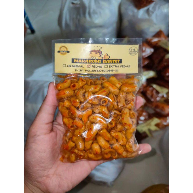 

MAKARONI BANTET/BANTAT CAP KOKI ASLI TASIKMALAYA, PROMO 13 RIBU DAPAT 3 PCS.