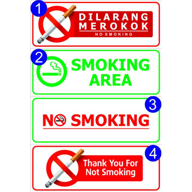 

STIKER DILARANG MEROKOK MURAH