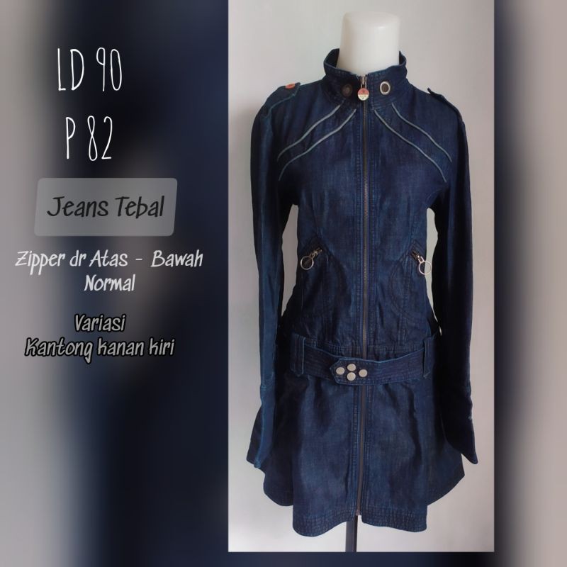 Preloved Dress Denim