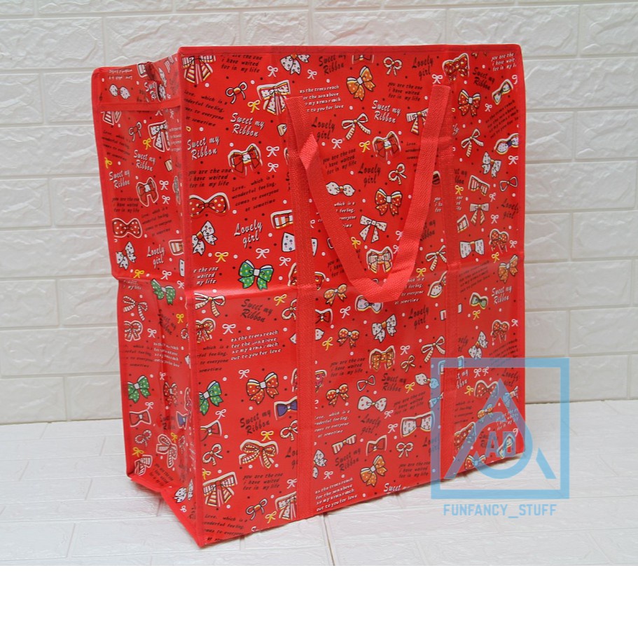 TAS KARUNG  UKURAN 50x45x19 TAS BELANJA KARUNG TAS LAUNDRY