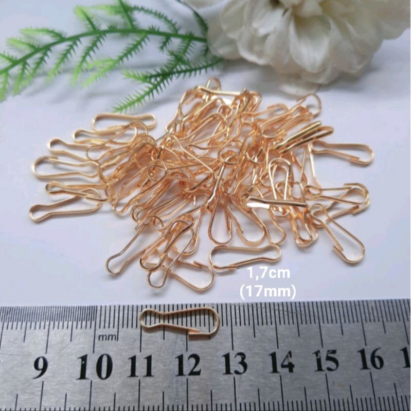 Kait Piting 1,7cm Gold ( 12 pcs )