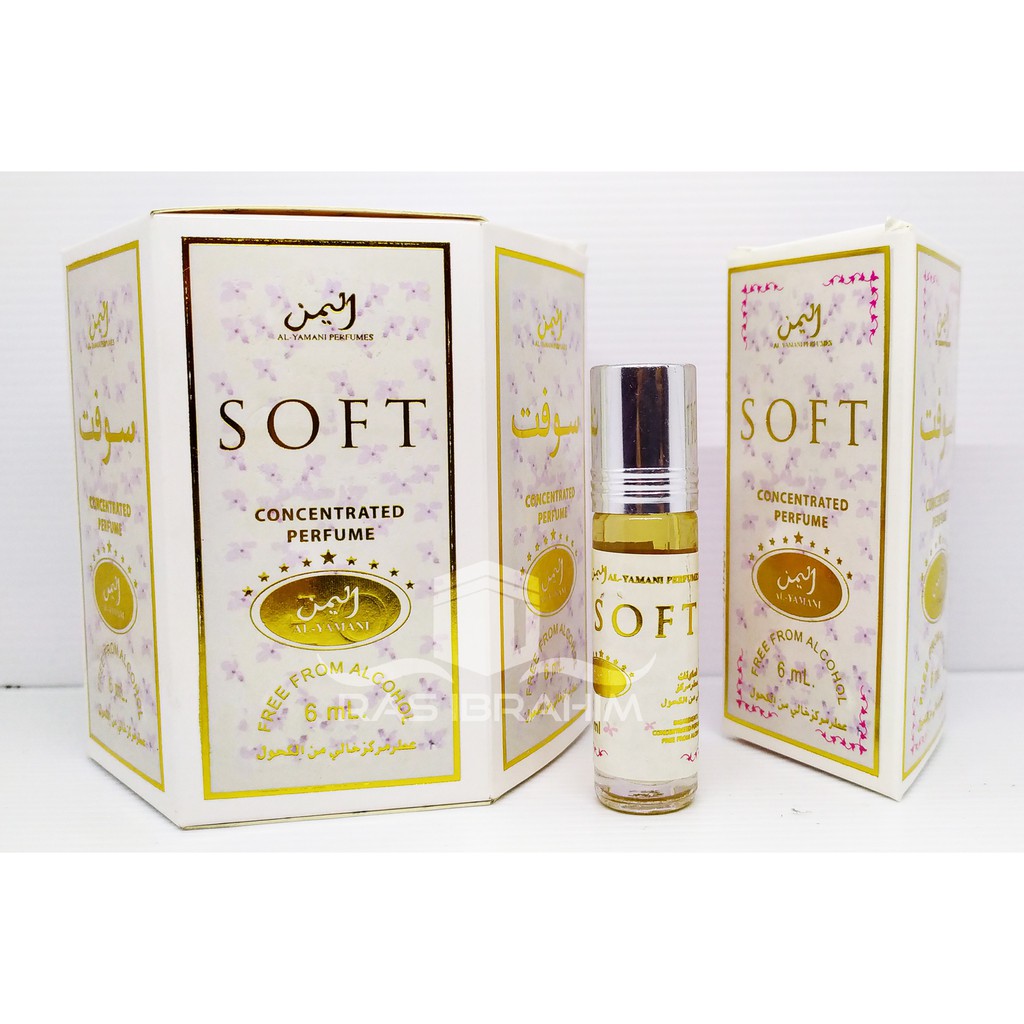 PARFUM ARAB / MINYAK WANGI ARAB / SOFT / 6ML / OLEH HAJI