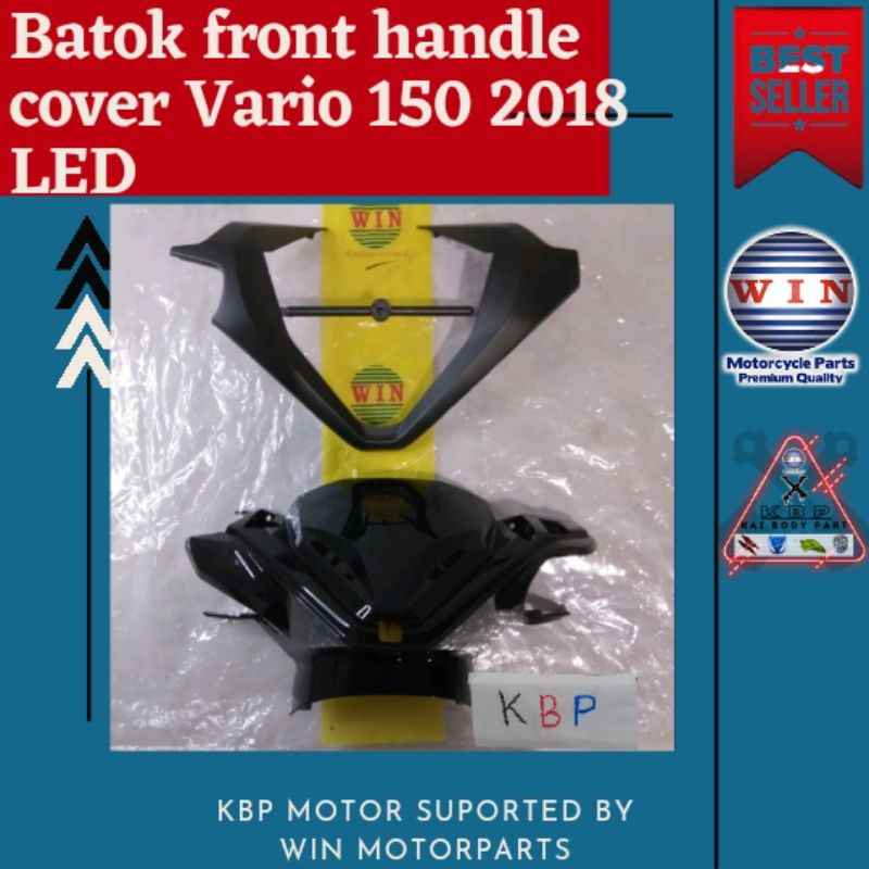 Batok Totok Kepala Depan Set Lis Speedometer Honda Vario 125 150 LED 2018 2019 2020 K59J | front han