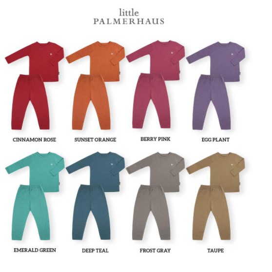 Little Palmerhaus PJs Bamboo Pyjamas Set 1-6 Tahun CBKS Part 2