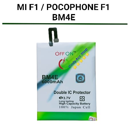 Baterai Doublepower Pocophone F1 BM4E Mi F1 Batre Focophone F1 Double Power