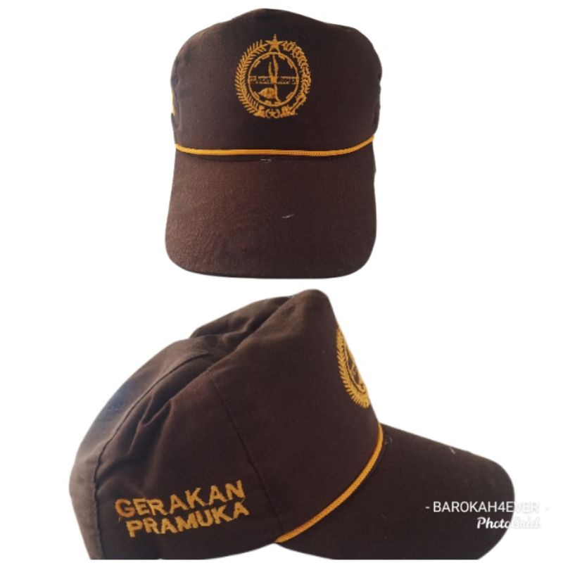 Topi GERAKAN PRAMUKA  Bordir