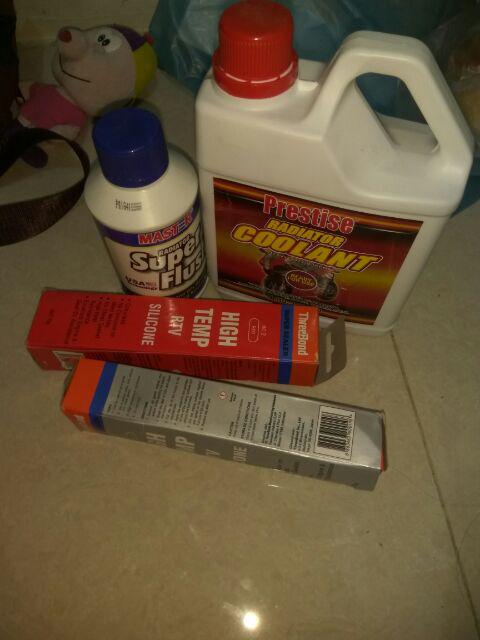 Lem Rtv Threebond Super Sealer High Temp Silicon Red 75gr