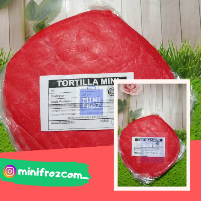

TORTILLA 20CM MERAH