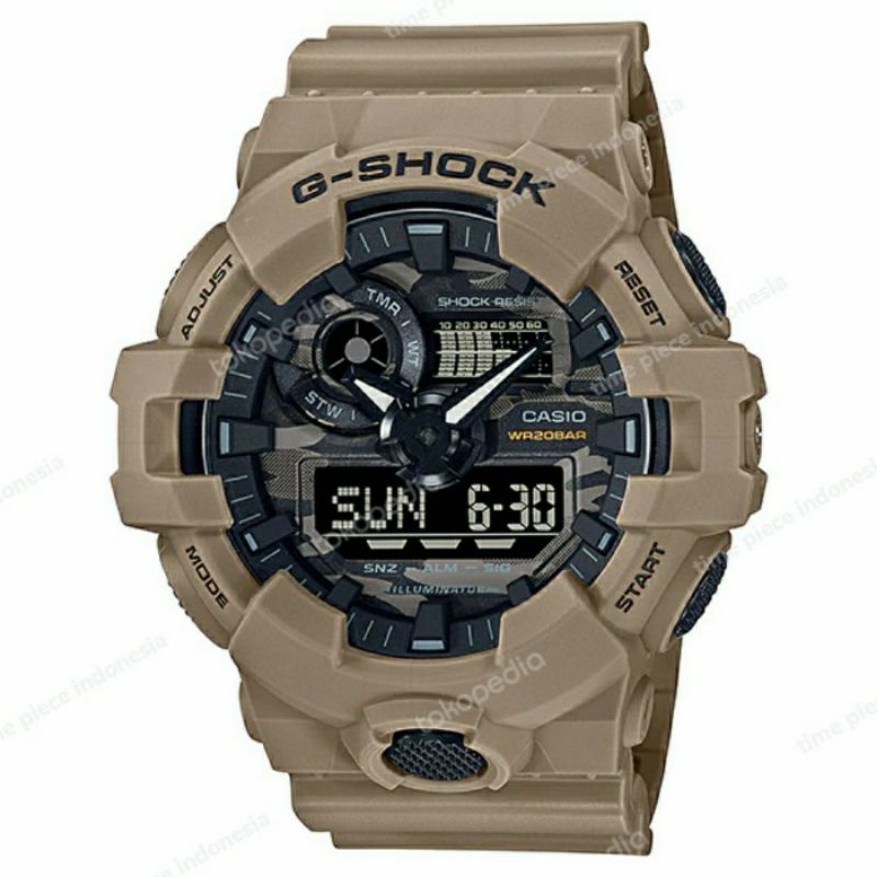 CASIO G-SHOCK GA-700CA-5ADR / GSHOCK GA700CA-5A ORIGINAL & GARANSI