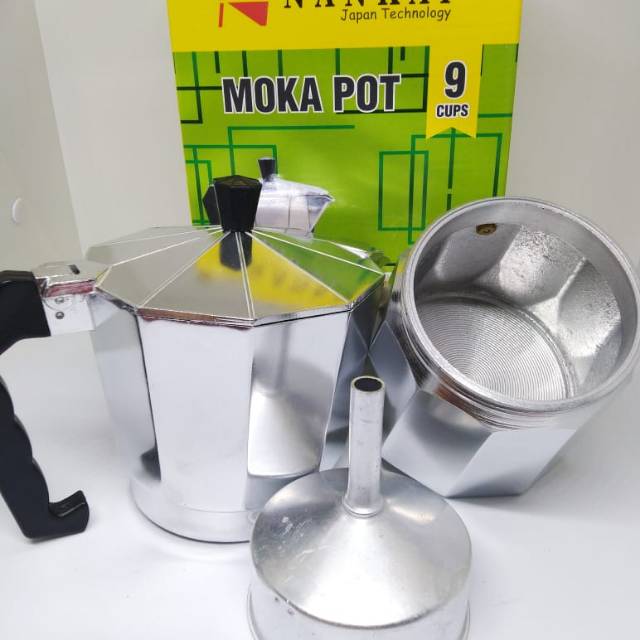 MOKA POT 9 / CREMA MOKA POT / EKSPRESSO