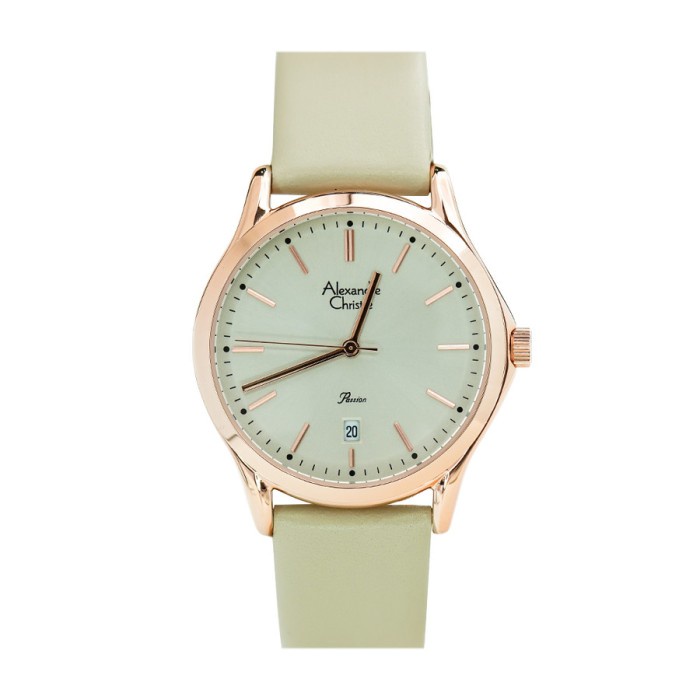 Jam Tangan Alexandre Christie AC 2969 LD Woman Wanita Leather Murah Original