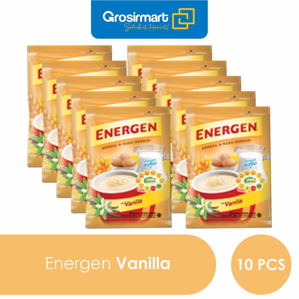 

energen VANILLA | 1 renceng (10 pcs)