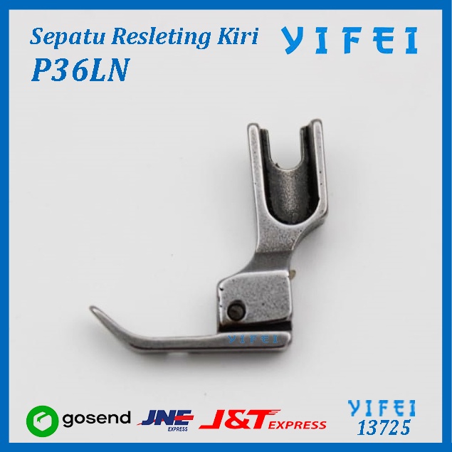 Sepatu resleting sisi kiri P36LN/N(mesin jahit high speed industrial)/Zipper Kiri P36LN/YIFEI-13725