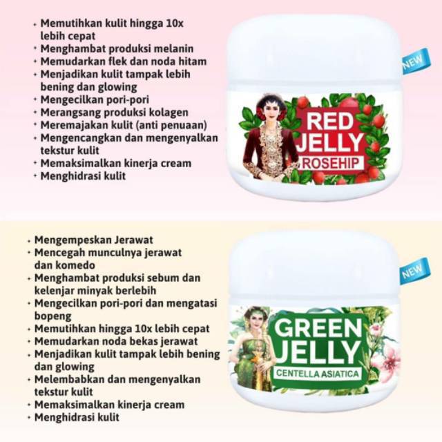 Roro Mendut Green Jelly mini jar