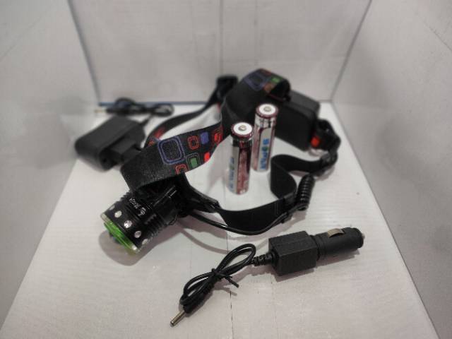 Headlamp High Power T6+COB / SENTER KEPALA LED Cree XML T6 / T105