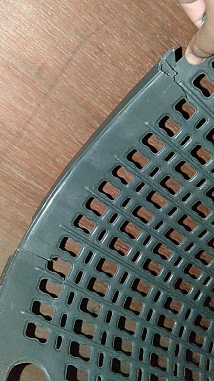 Kranjang Baju Expander  2  Pcs Keranjang Baju Bulat Kranjang Baju Plastik