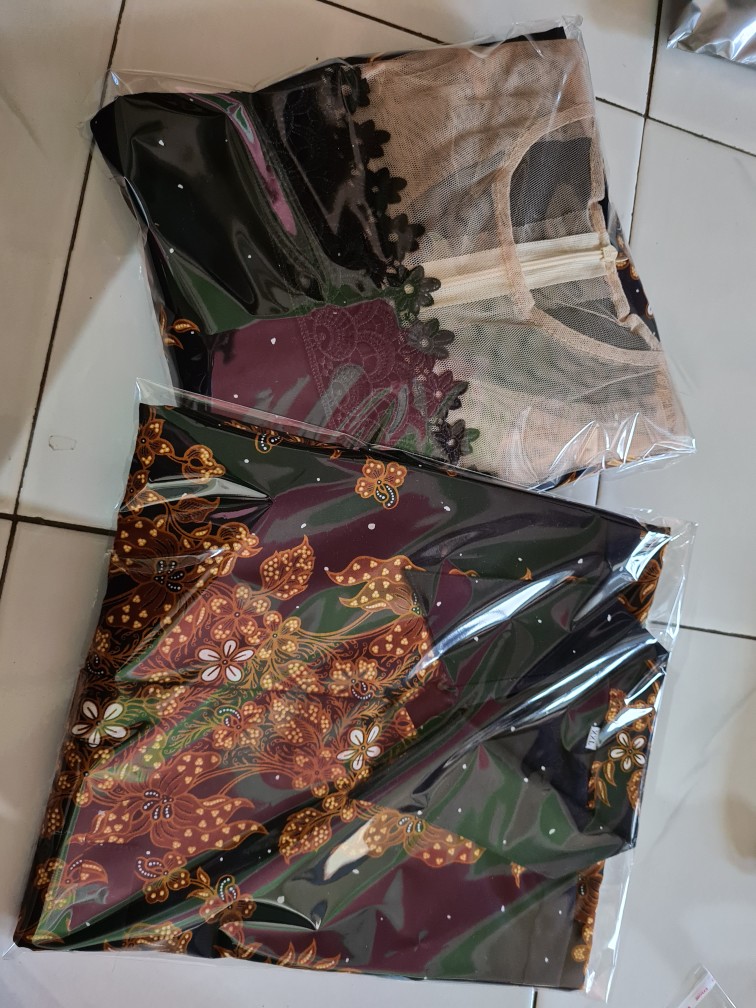 Dres Batik Solo Bahan Katun Halus