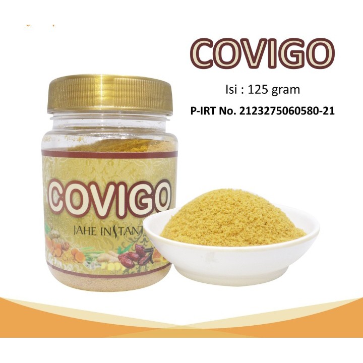 

Covigo Jahe Merah Instant | Jahe Merah | Jahe Merah Instan | Daya Tahan Tubuh 125gr