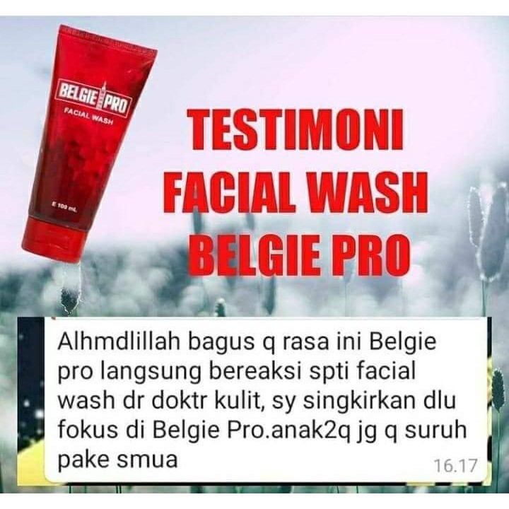 Belgie Pro Paket 10 Botol Serum &amp; Wash Belgie Original 100%