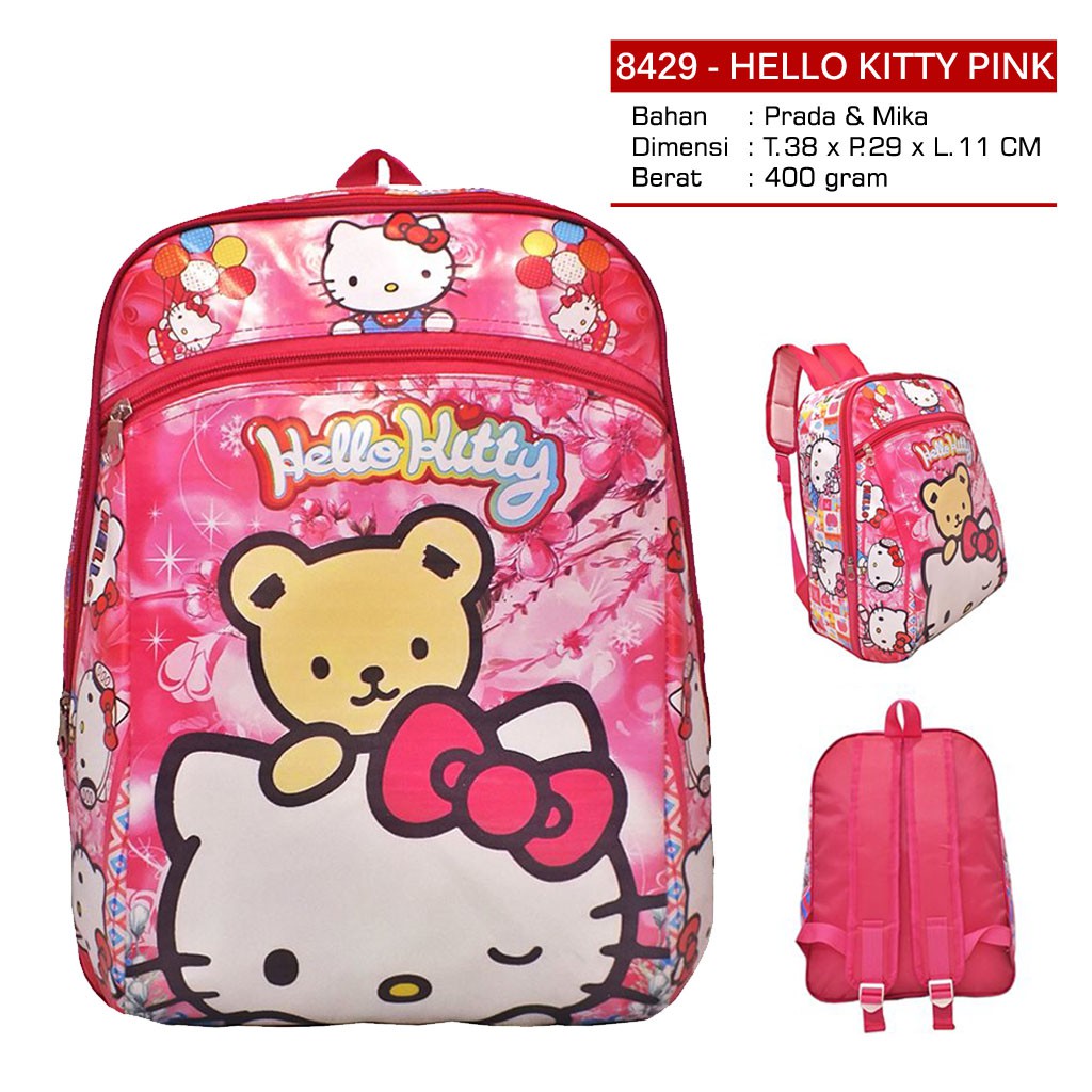 Ransel Anak Sd Cewek Lol Hello Kitty Tas Punggung Sekolah