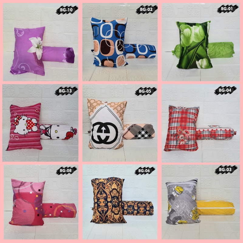 Termurah Paket 2 in 1 Sarung Bantal Atau Sarung Guling Motif Anak-Dewasa sarung bantal guling satu set Sarung Bantal Motif Karakter/Dewasa Sarung Bantal Polos Premium