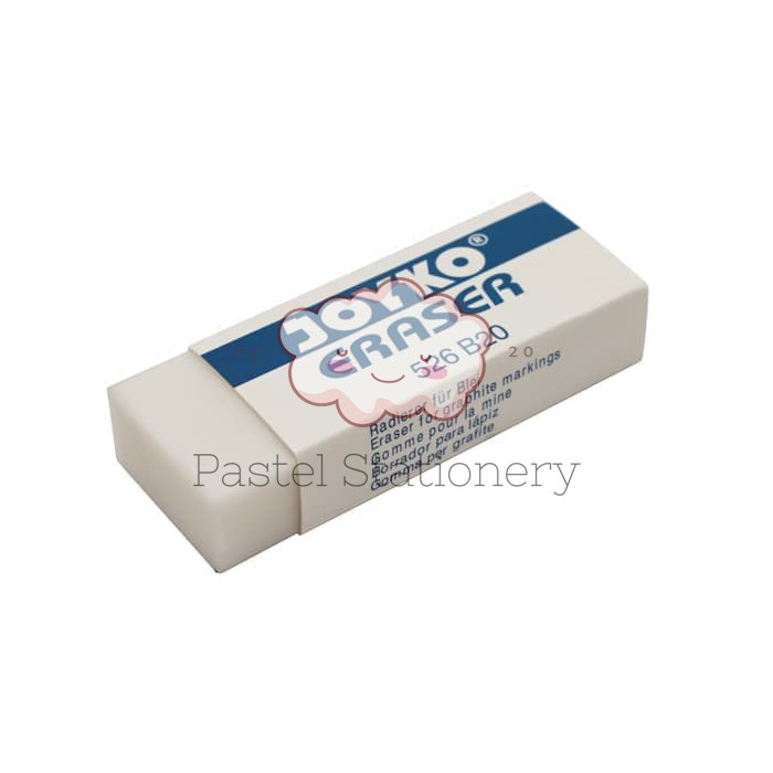 

Penghapus Pensil Putih Besar Joyko 526 B20 - Pencil Eraser Joyko