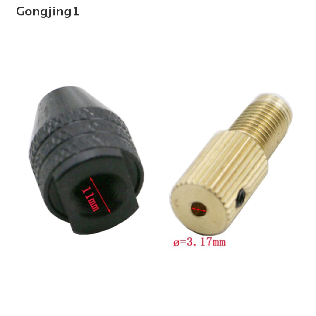 Gongjing1 Mata Bor Chuck Elektrik Mini 2.3 / 3.17mm