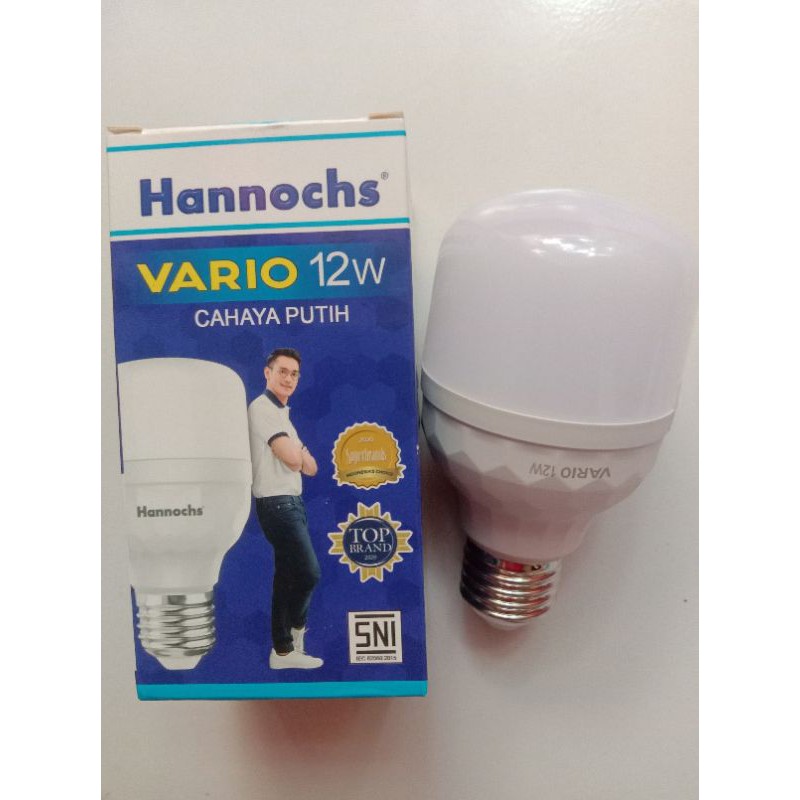 Lampu LED Hannochs 12 Watt Bohlam LED Hannochs 12 Watt SNI