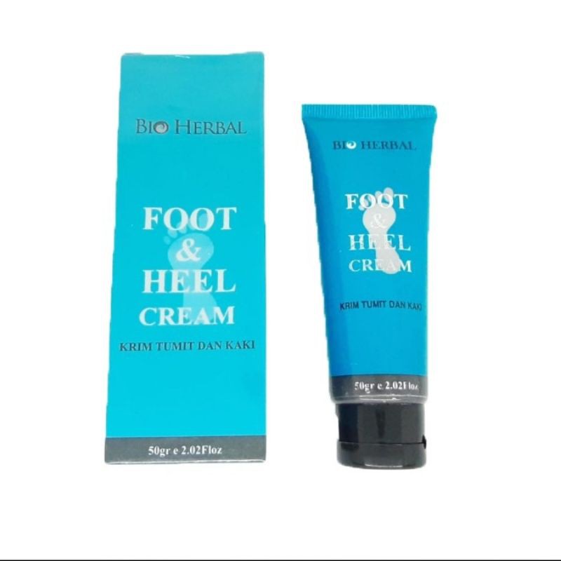 FOOT &amp; HEEL CREAM 50GR BPOM - FOOT CREAM BIO HERBAL ORI