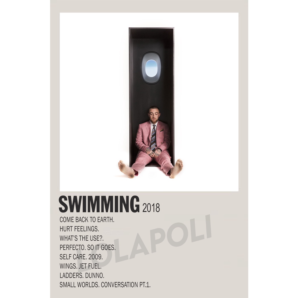 Poster Cover Album Swimming - Mac Miller