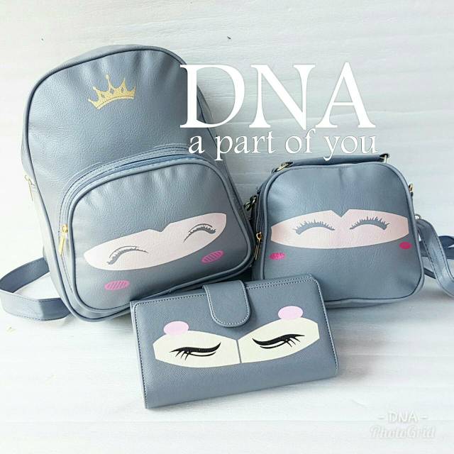Myumiwshop new package tas niqob queen free mini selempang bags n dompet hijab paket