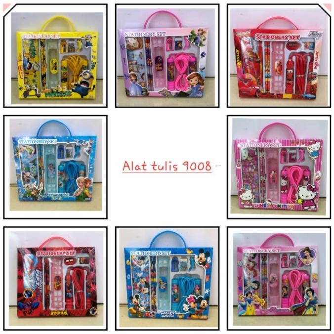 

WN416 TU88 Set Pensil Pulpen Alat Tulis Sekolah Ak Paket Alat Tulis St