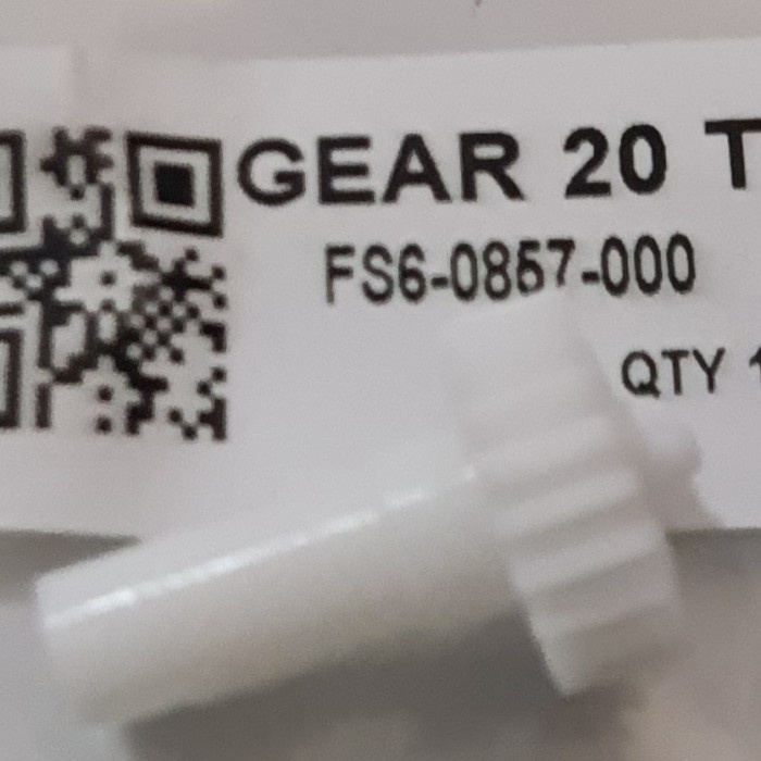 Gear 20T Canon IR 5000/6570 IRA 6075/6275 FS6-0857-000 biasa
