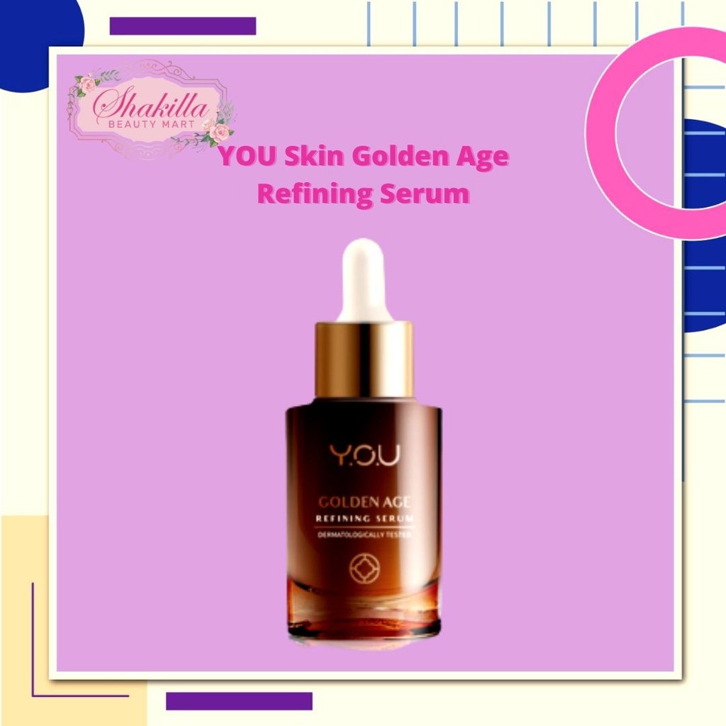 YOU Skin Golden Age Refining Serum 20 g Shopee Indonesia