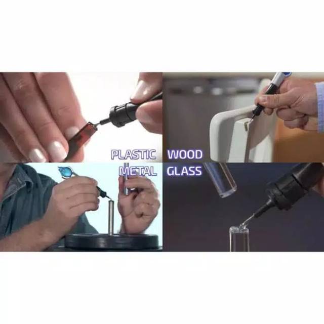 Fix 5 Second Lem Serbaguna Ajaib Sinar UV Magic Super Glue Power Tool