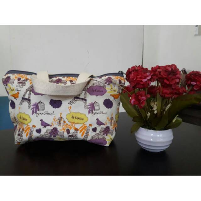 

Tas tangan kanvas Handmade