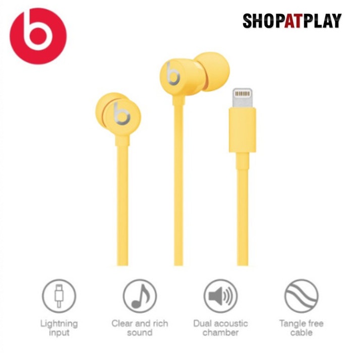 ORIGINAL URBEATS 3 LIGHTNING EARPHONE, GARANSI RESMI APPLE