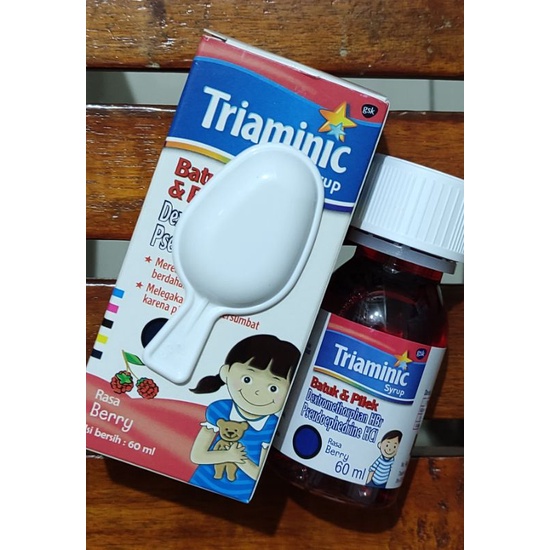 Triaminic Batuk &amp; Pilek Sirup 60 ML / Meredakan Batuk Kering dan Hidung Tersumbat