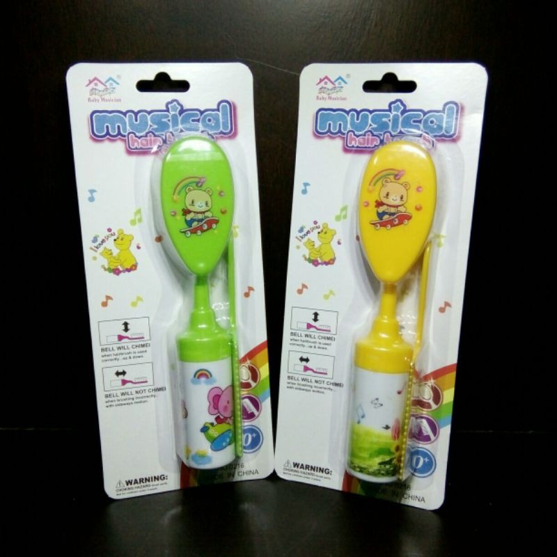 Sisir dan Sikat Musik Bayi 2in1 (216)