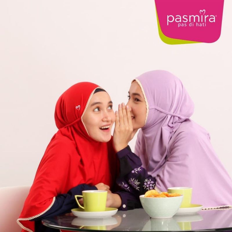 Naila Bergo Hijab Pasmira Size M L