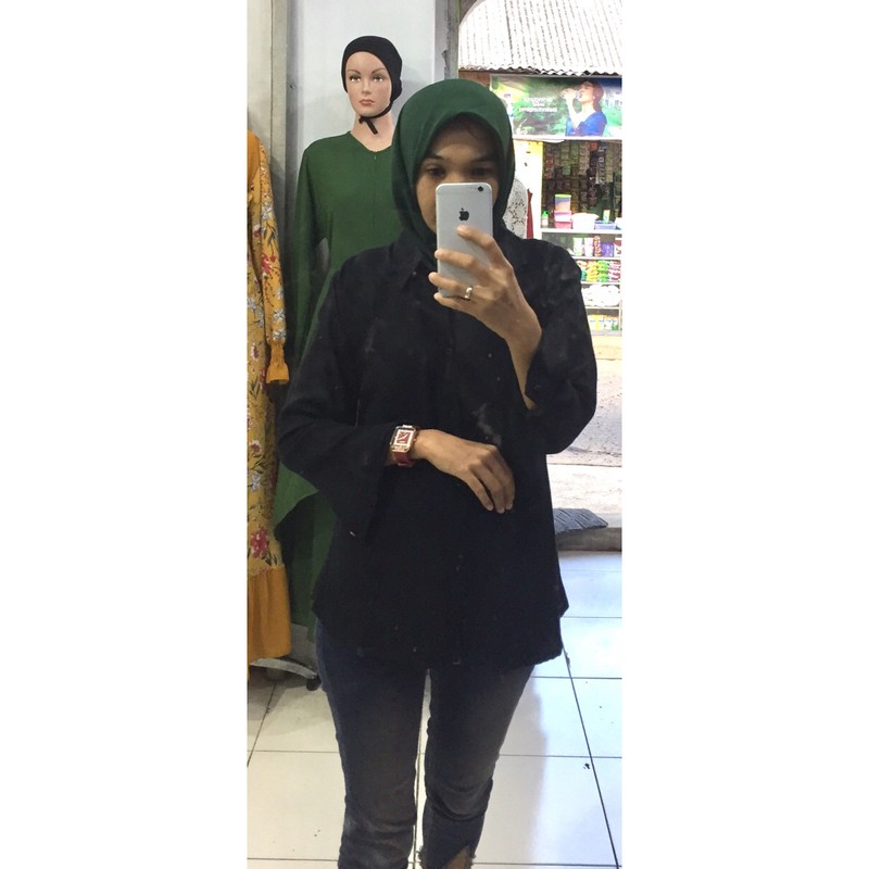 Atasan kemeja cewek Polos/ Blouse Cewek Polos/ Blouse Rayon