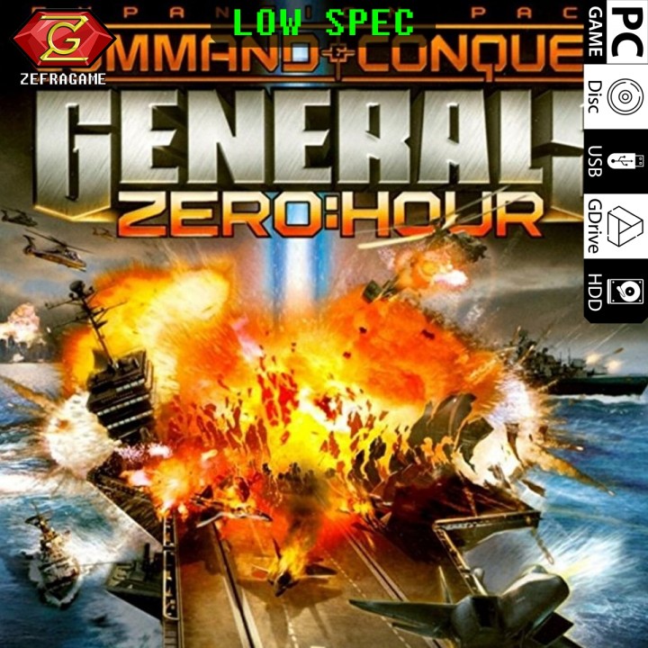 Command and Conquer GENERALS + ZERO HOUR All DLC/CNC GENERAL PC Full Version/GAME PC GAME/GAMES PC G