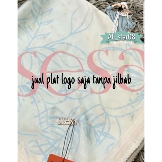 LABEL JILBAB SISESA JAHIT SENDIRI_PLAT LABEL SISESA KW_PLAT LABEL SISESA KW HANDMADE